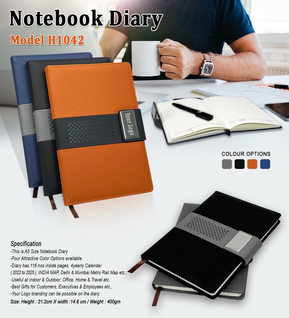 Notebook Diary H1042