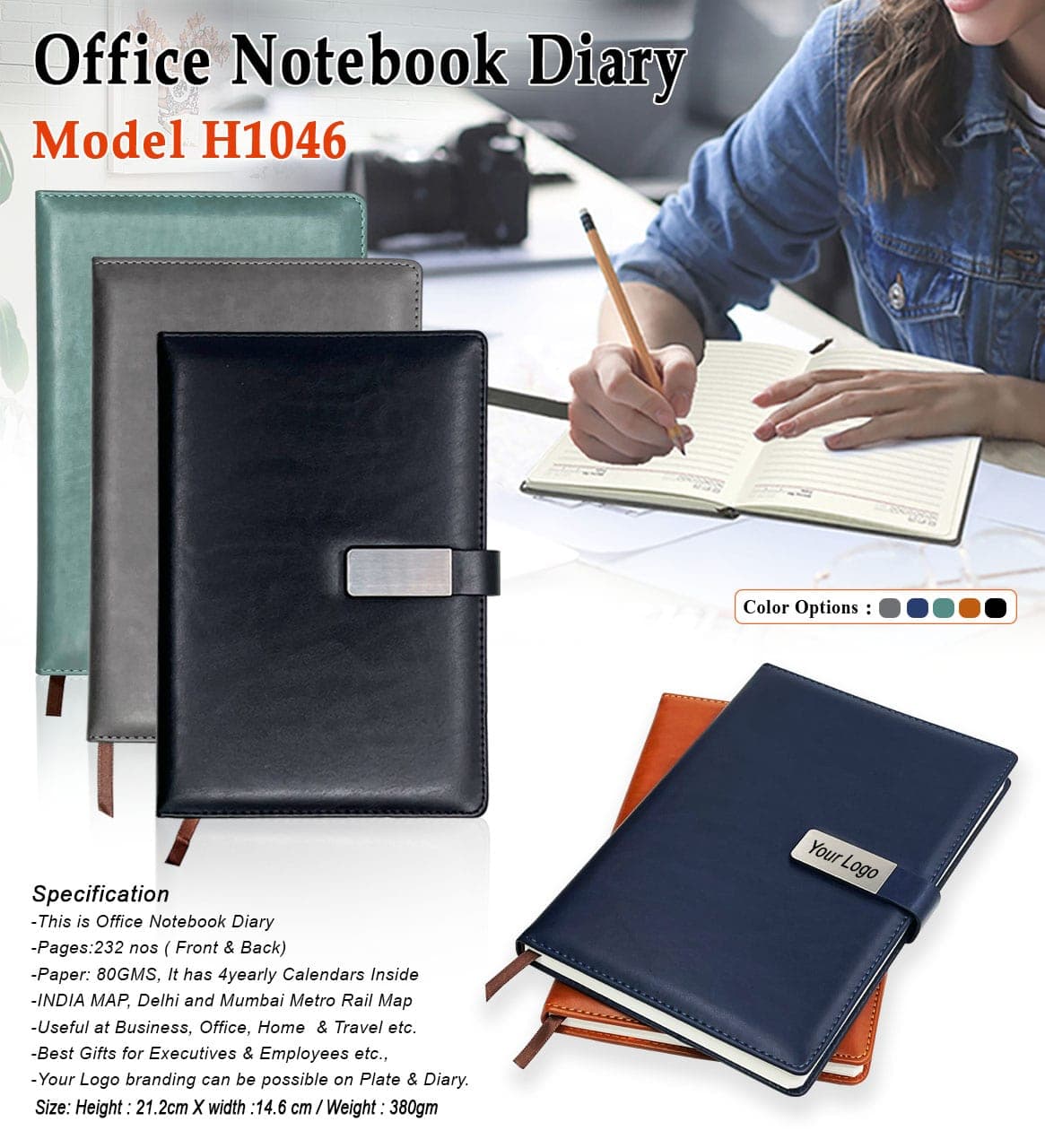 Notebook Diary H1046