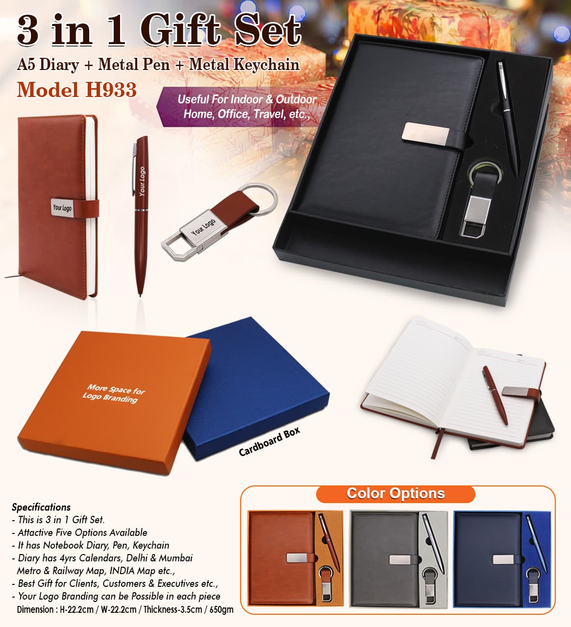 Gift Set 3 In 1 H933